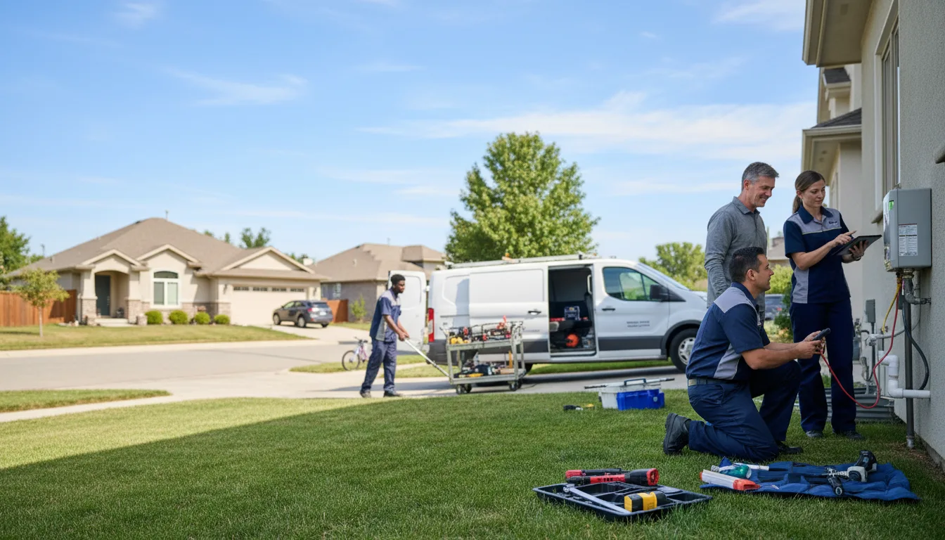 Tankless water heater service in Norphlet, AR